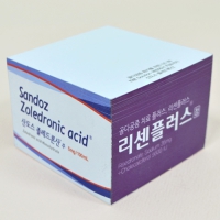 Å¥ºê¸ð¾ç ´ë¿ë·® ¶±¸Þ¸ðÁö (70*75mm) 500¸Å_¸®¼¾Ç÷¯½º | Å¥ºêÇü ¸Þ¸ðÁö(Ä®¶óÀμâ) Á¦ÀÛ