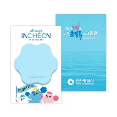 (Blossom) ¸ð¾çÇü Á¡Âø¸Þ¸ðÁö (²É¸ð¾ç 75x70mm) - 1P | ¸ð¾çÇü ¸Þ¸ðÁö Á¦ÀÛ